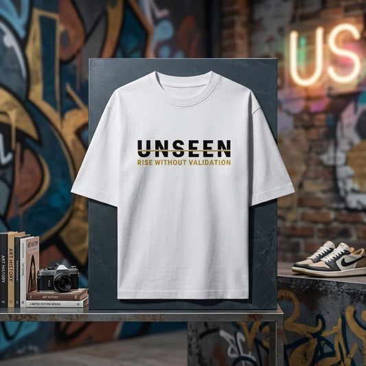 UNSEEN Oversized T-Shirt | Vibzy Fit