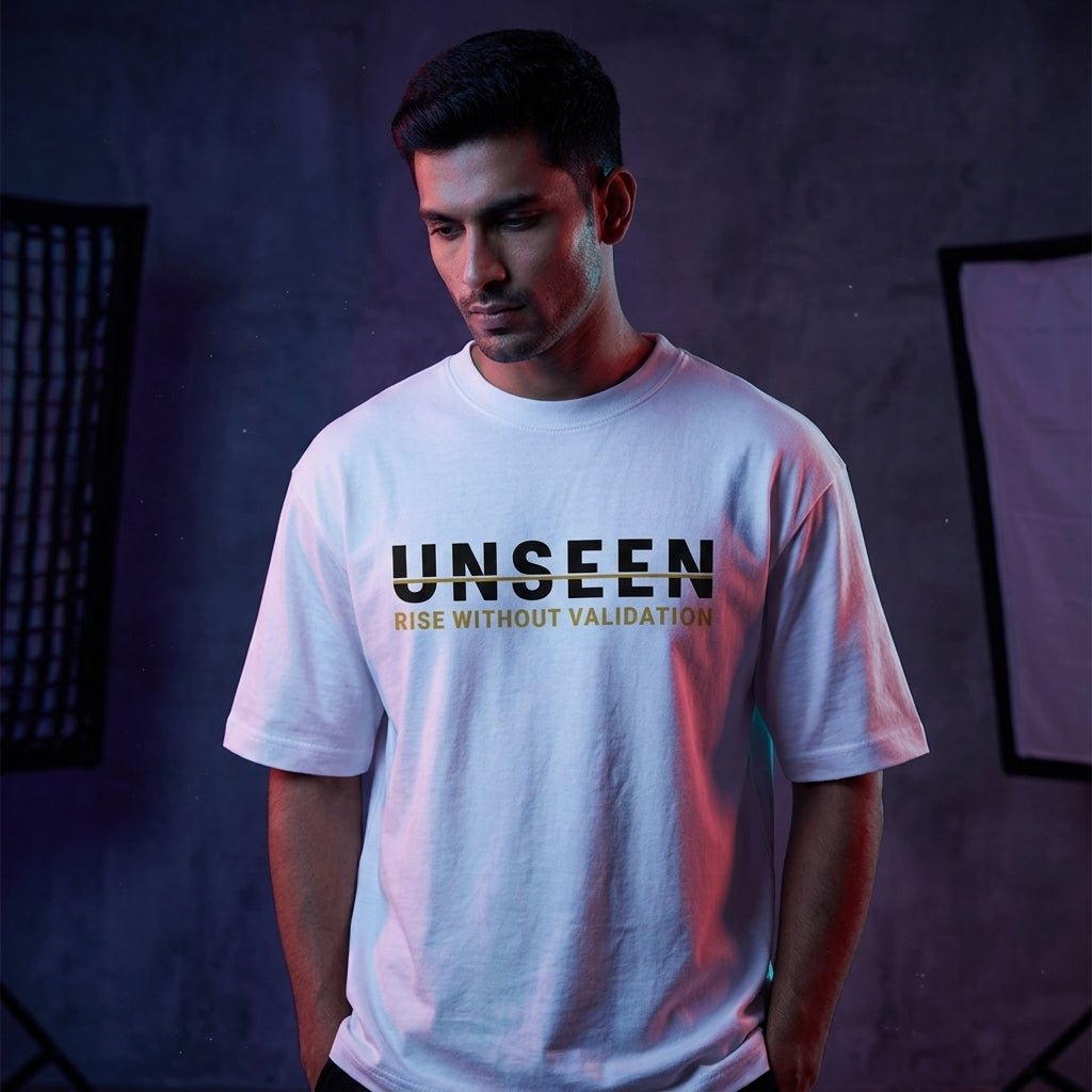 UNSEEN Oversized T-Shirt | Vibzy Fit