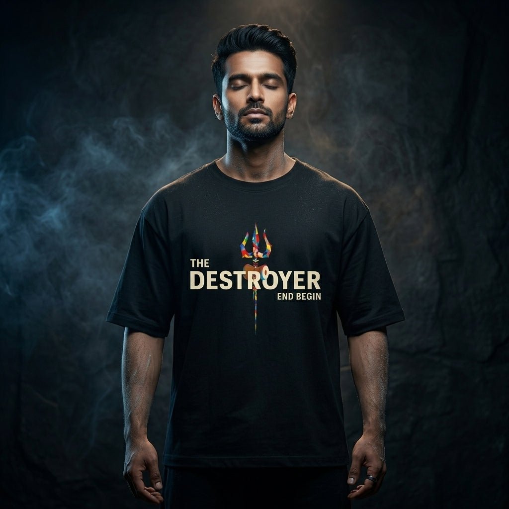 THE DESTROYER Oversized T-Shirt | Premium Streetwear