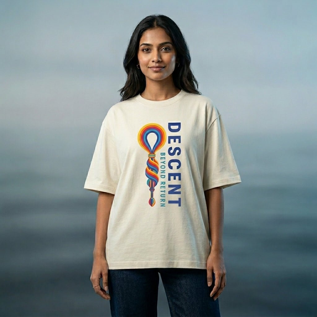 DESCENT Oversized T-Shirt | Premium Streetwear