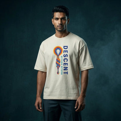 DESCENT Oversized T-Shirt | Premium Streetwear
