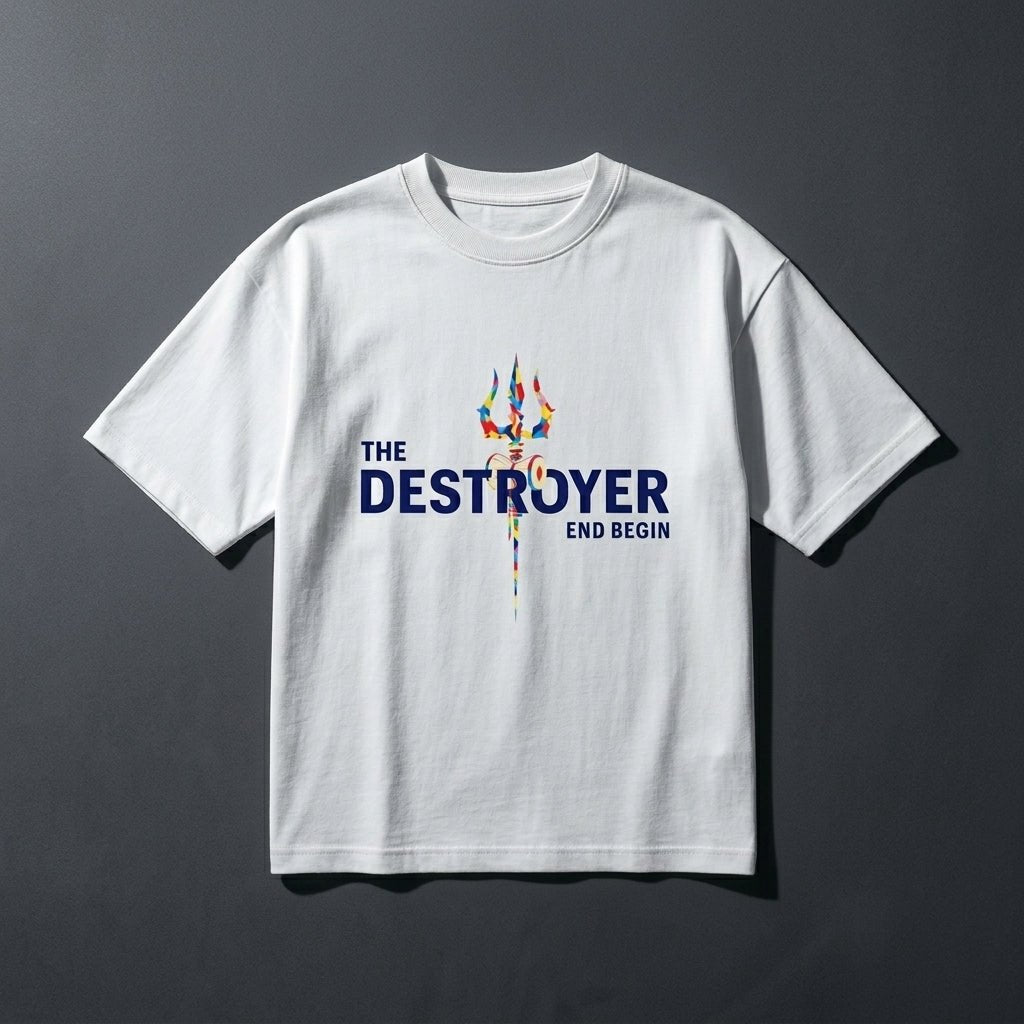 THE DESTROYER Oversized T-Shirt | Premium Streetwear