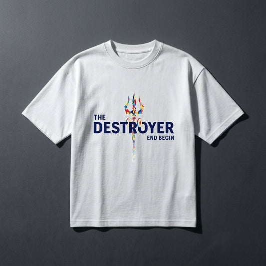 THE DESTROYER Oversized T-Shirt | Premium Streetwear