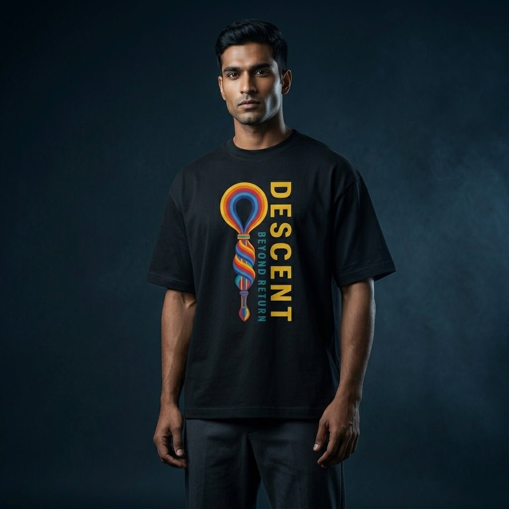 DESCENT Oversized T-Shirt | Premium Streetwear