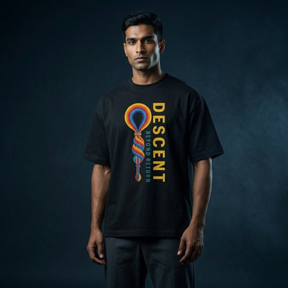 DESCENT Oversized T-Shirt | Premium Streetwear
