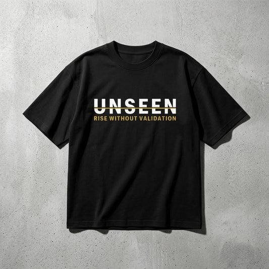 UNSEEN Oversized T-Shirt | Vibzy Fit