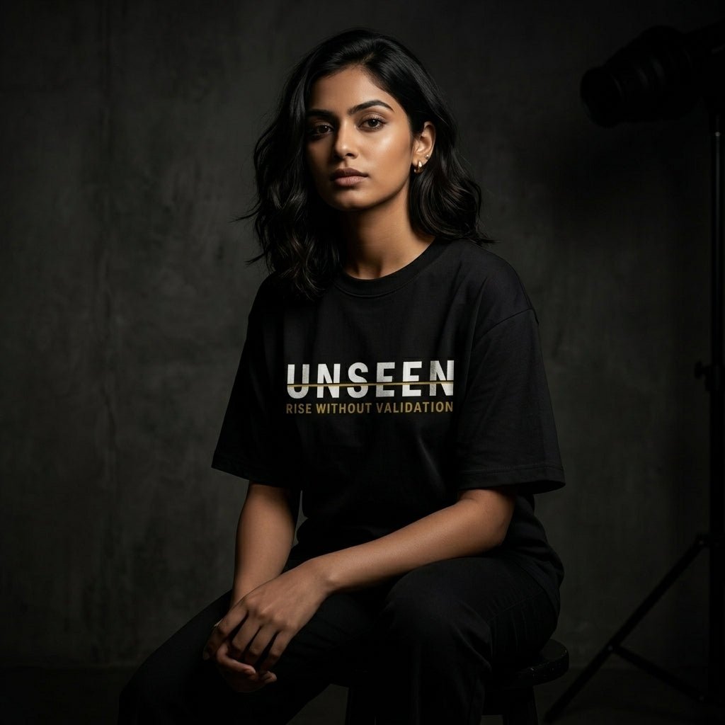 UNSEEN Oversized T-Shirt | Vibzy Fit