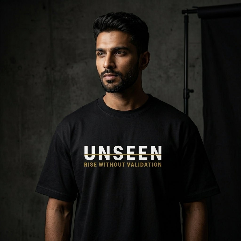 UNSEEN Oversized T-Shirt | Vibzy Fit